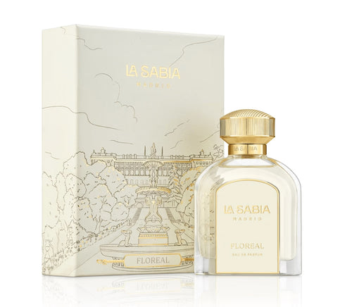 La Sabia Floreal perfume bottle and packaging on a white background